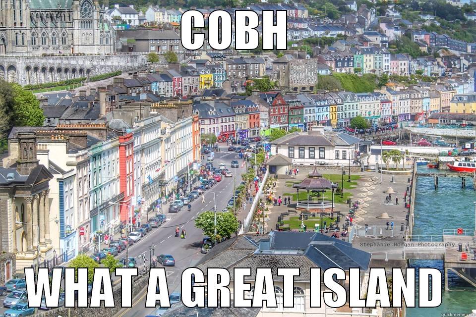 taken from a liner  - COBH WHAT A GREAT ISLAND Misc