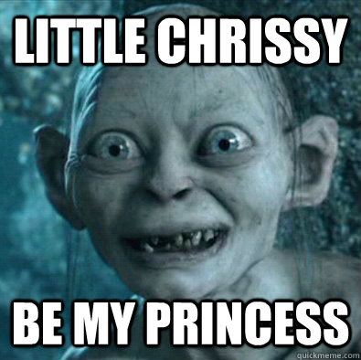 Little Chrissy Be my princess  