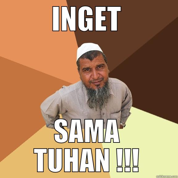 INGET SAMA TUHAN !!! Ordinary Muslim Man