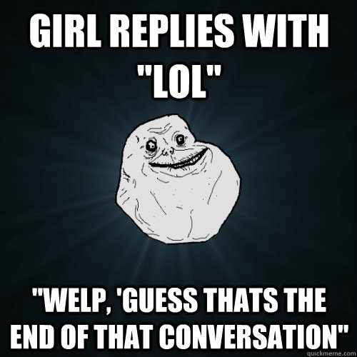 Girl replies with 