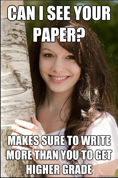 can i see your paper? makes sure to write more than you to get higher grade - can i see your paper? makes sure to write more than you to get higher grade  Sweetheart  Mariah