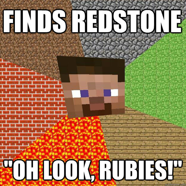 FINDS REDSTONE 