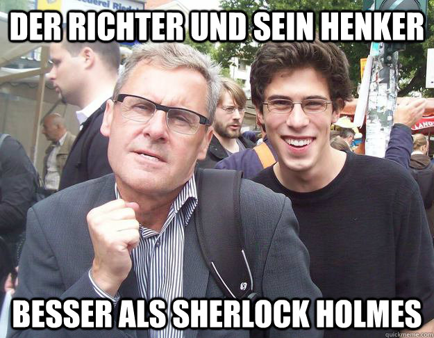 Der richter und sein henker Besser als Sherlock Holmes  