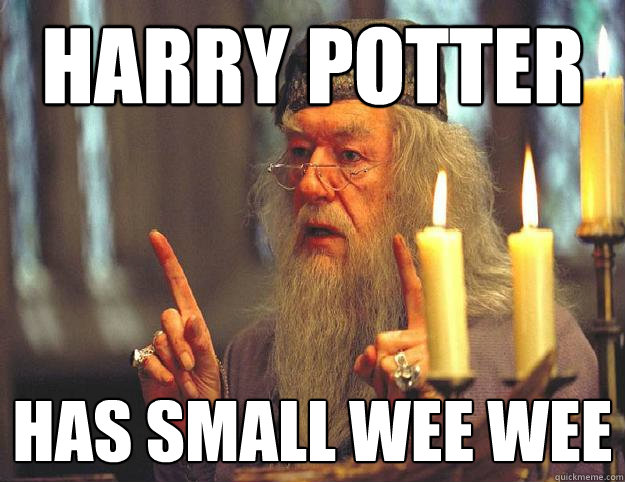 Harry Potter Has Small Wee Wee  Scumbag Dumbledore