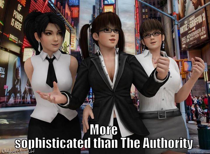 Eat Your Pizza Pies Out, The Authority! -  MORE SOPHISTICATED THAN THE AUTHORITY Misc