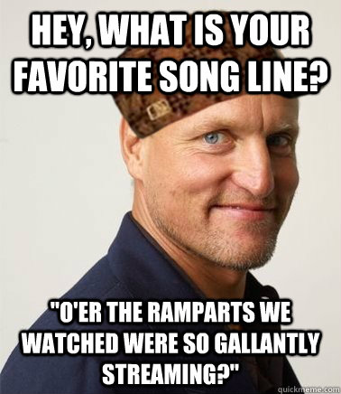 Hey, what is your favorite song line? 