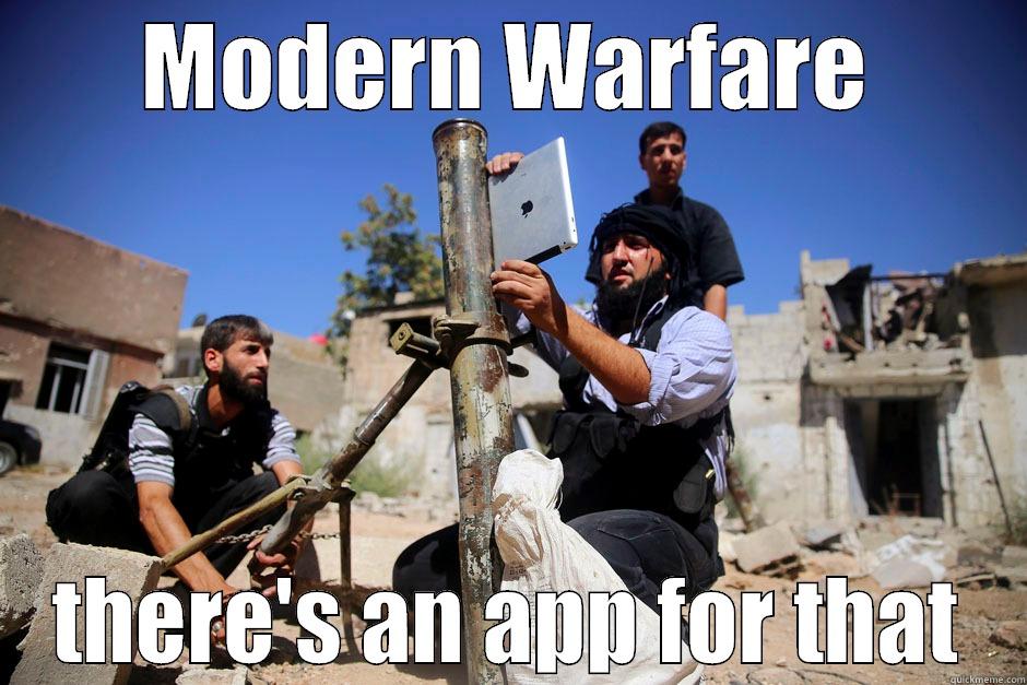 MODERN WARFARE THERE'S AN APP FOR THAT Misc