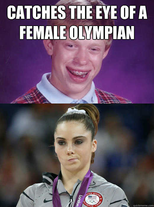 catches the eye of a female olympian  - catches the eye of a female olympian   Misc