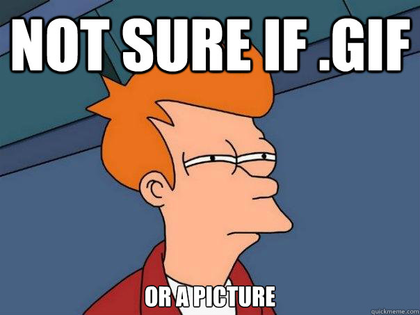 not sure if .gif or a picture - not sure if .gif or a picture  Futurama Fry