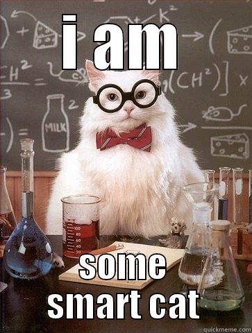 i am some smart cat - I AM SOME SMART CAT Chemistry Cat