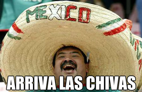  arriva las chivas  Merry mexican