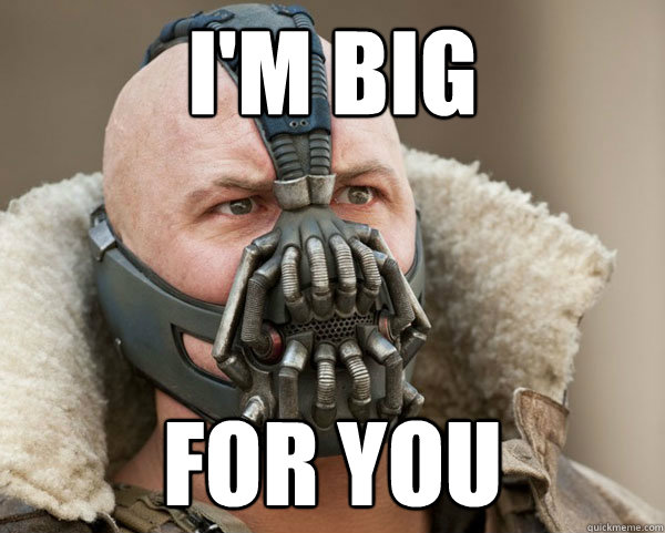 I'm Big FOR YOU  - I'm Big FOR YOU   Bane Connery