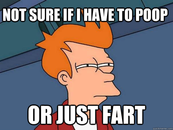 Not sure if i have to poop or just fart - Not sure if i have to poop or just fart  Futurama Fry