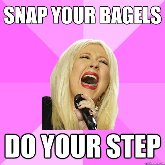 Snap your bagels  Do your step  Wrong Lyrics Christina