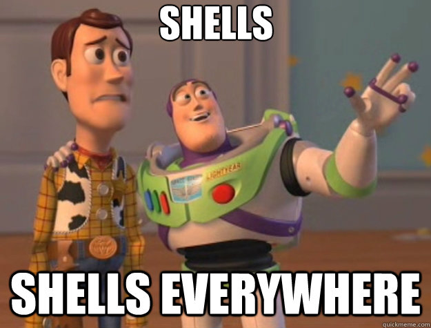 SHELLS SHELLS everywhere - SHELLS SHELLS everywhere  Toy Story