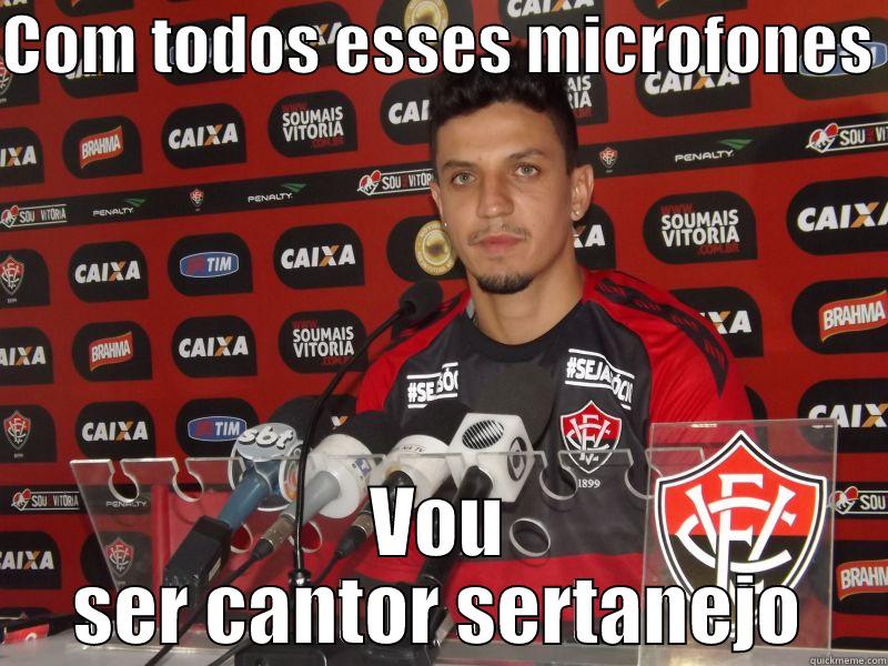 COM TODOS ESSES MICROFONES  VOU SER CANTOR SERTANEJO Misc