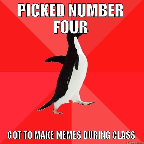 Computer Class - PICKED NUMBER FOUR GOT TO MAKE MEMES DURING CLASS Socially Awesome Penguin