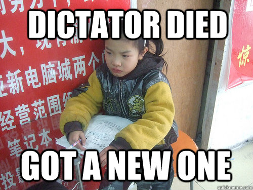 Dictator Died got a new one  