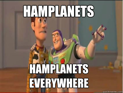 Hamplanets Hamplanets everywhere  woody and buzz