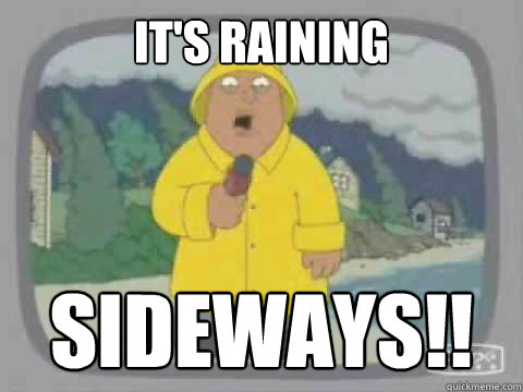 it's raining  Sideways!! - it's raining  Sideways!!  Ollie The Weather