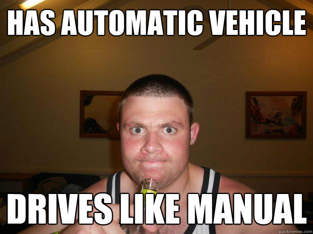 has automatic vehicle drives like manual  