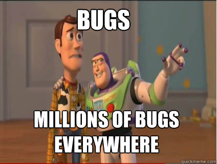 bugs  millions of bugs everywhere - bugs  millions of bugs everywhere  woody and buzz