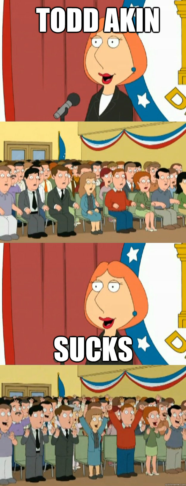 Todd Akin sucks  Lois Griffin