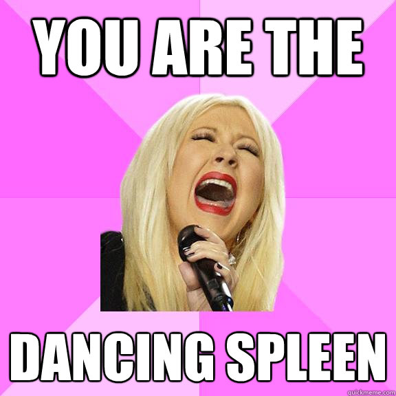 You are the dancing spleen  Wrong Lyrics Christina