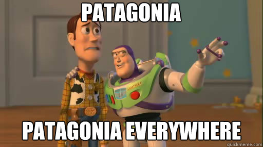 Patagonia patagonia everywhere  Everywhere