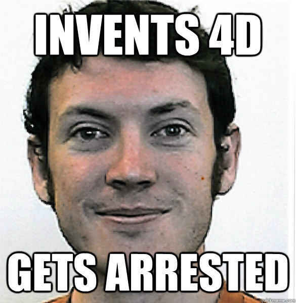 invents 4d gets arrested  