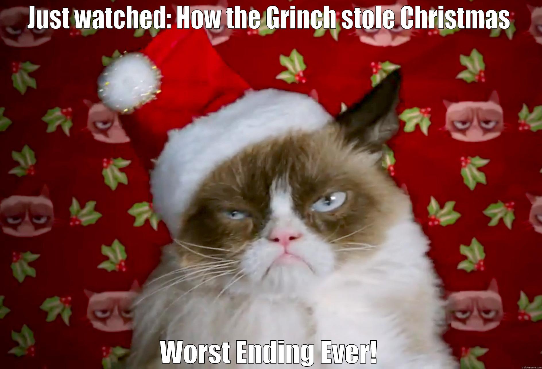 JUST WATCHED: HOW THE GRINCH STOLE CHRISTMAS WORST ENDING EVER! Misc