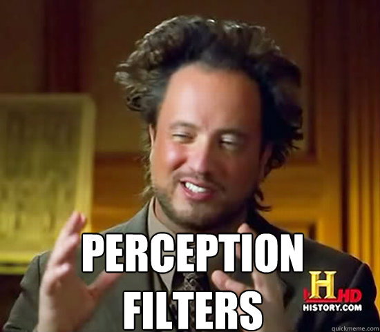  Perception 
Filters  Ancient Aliens