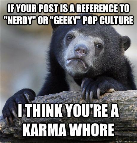 IF YOUR POST IS A REFERENCE TO 