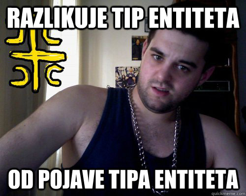 razlikuje tip entiteta od pojave tipa entiteta  good serb guy