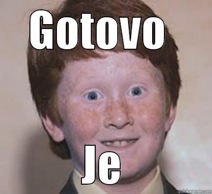 ahah :D - GOTOVO  JE Over Confident Ginger