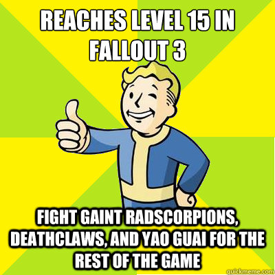 fallout shelter level 50 radscorpions
