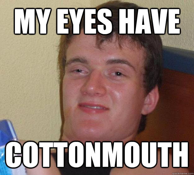 MY EYES HAVE COTTONMOUTH - MY EYES HAVE COTTONMOUTH  10 Guy