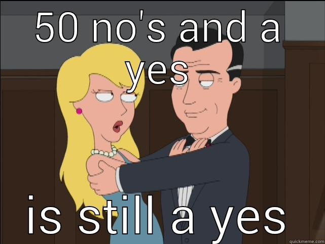 50 NO'S AND A YES IS STILL A YES Misc