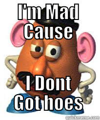 Mr Potato - I'M MAD CAUSE I DONT GOT HOES Misc