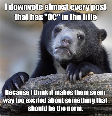 I downvote almost every post that has 