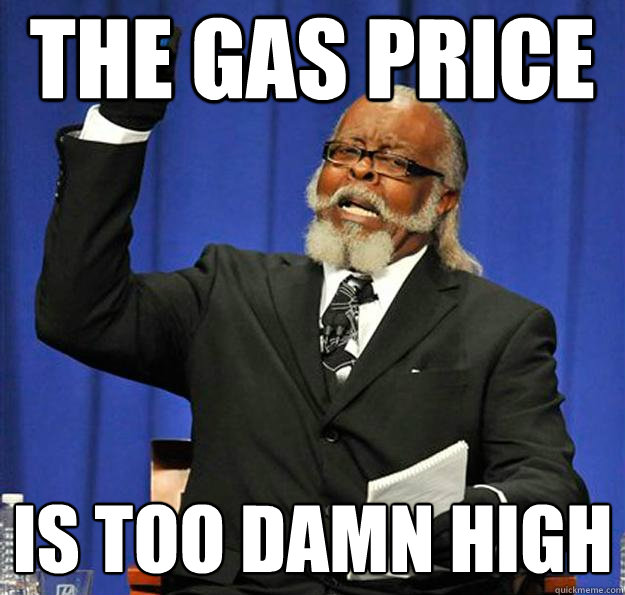 the gas price  Is too damn high - the gas price  Is too damn high  Jimmy McMillan