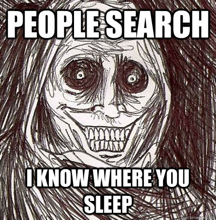 People Search I know where you sleep - People Search I know where you sleep  Horrifying Houseguest