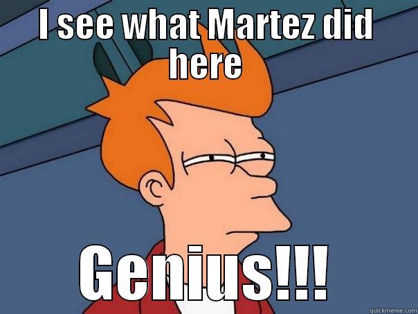 I SEE WHAT MARTEZ DID HERE GENIUS!!! Futurama Fry