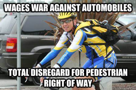 wages war against automobiles total disregard for pedestrian right of way - wages war against automobiles total disregard for pedestrian right of way  Misc