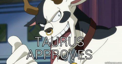  TAURUS APPROVES Misc