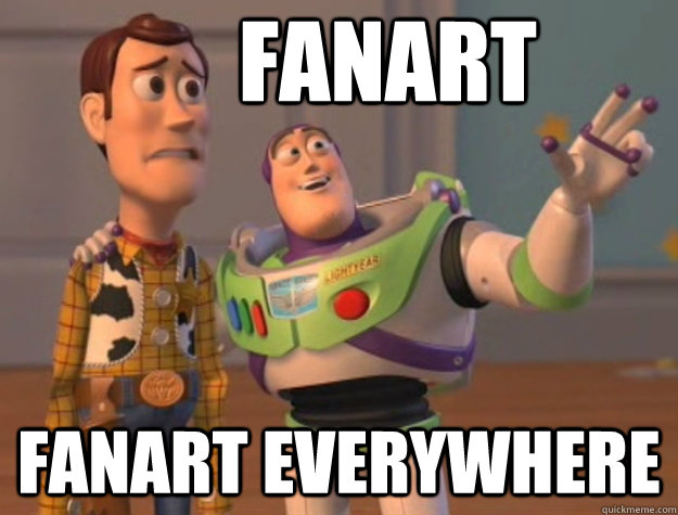 Fanart Fanart everywhere  Buzz Lightyear