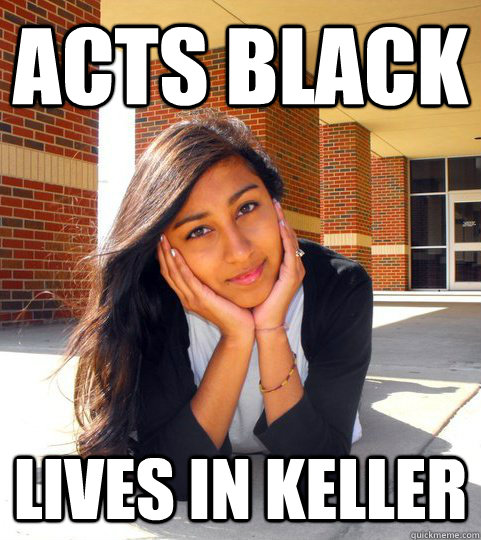 Acts black lives in Keller  