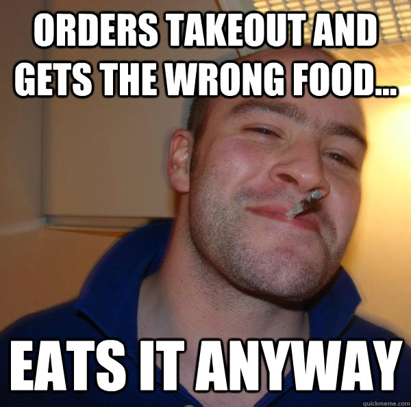 Orders takeout and gets the wrong food... Eats it anyway - Orders takeout and gets the wrong food... Eats it anyway  Misc