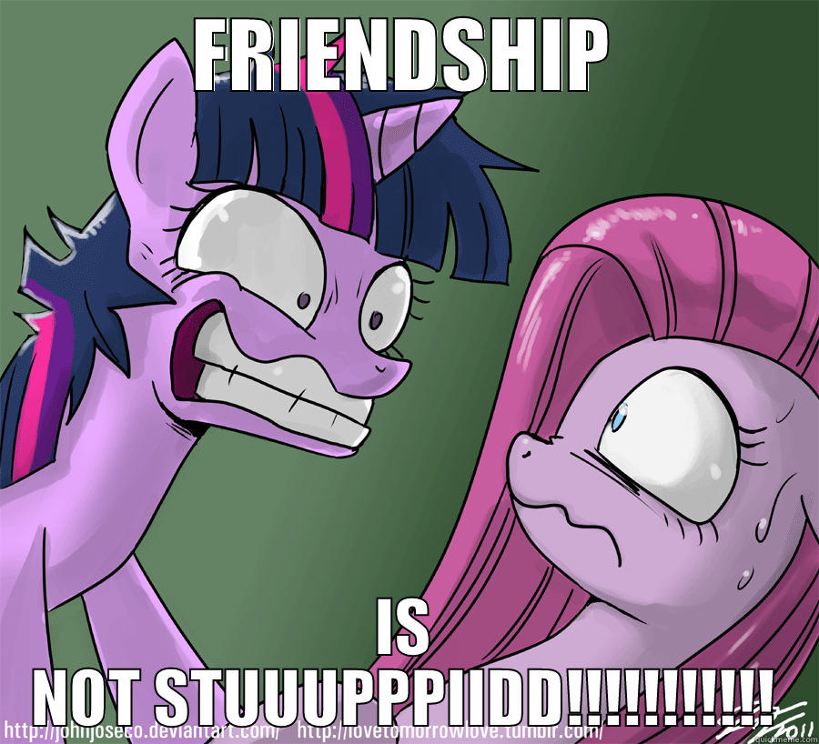 Friendship Is Not Stupid!!!! - FRIENDSHIP IS NOT STUUUPPPIIDD!!!!!!!!!!! Misc