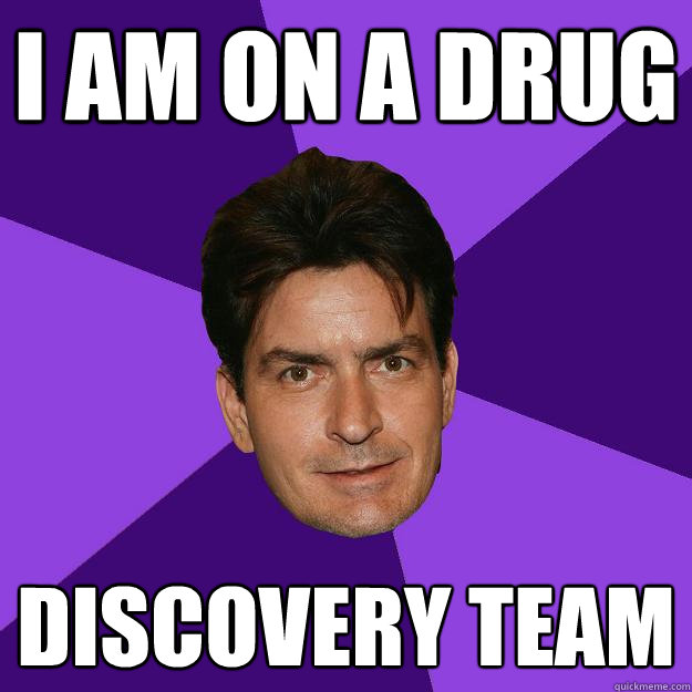 i am on a drug discovery team  Clean Sheen